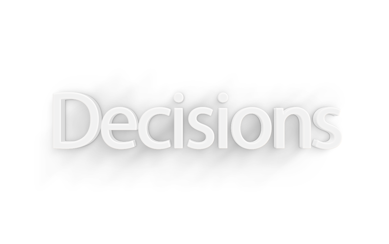 Decision png, word Decision png, Decision word png, Decision text png, Decision font png, word Decision text effects typography PNG transparent images